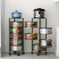 Premium Round Metal Trolley - alternate view 3