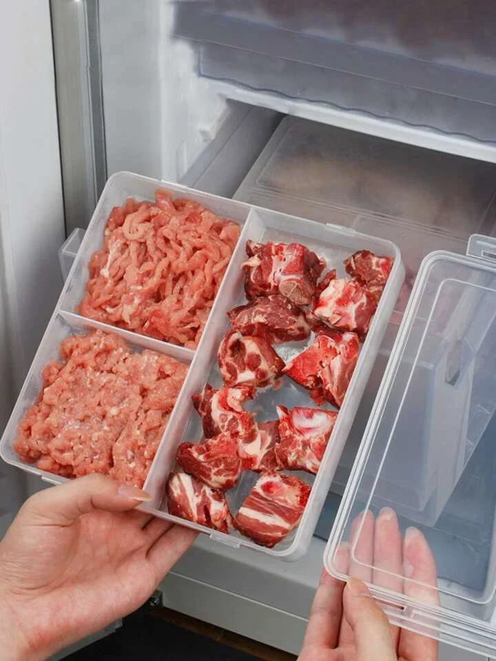 3 Grids Plastic Storage Box - alternate view 2