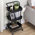 3 Tier Kitchen Trolley Rack (Plastic) - alternate view 2