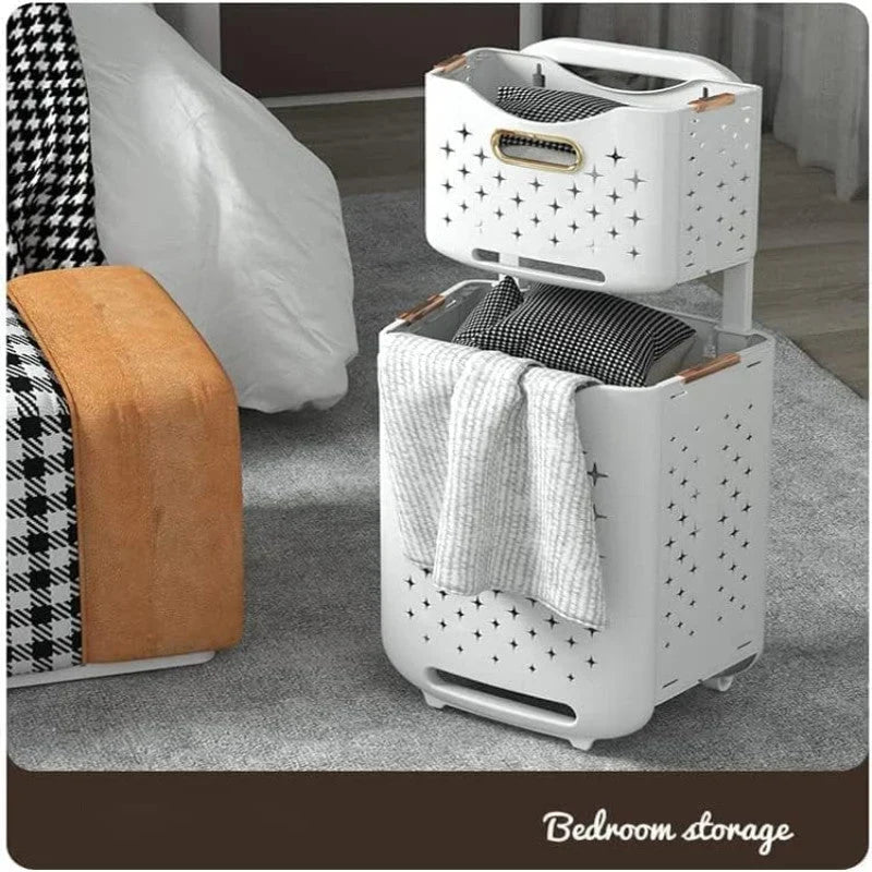 Laundry Collector with 2 Layers - alternate view 2