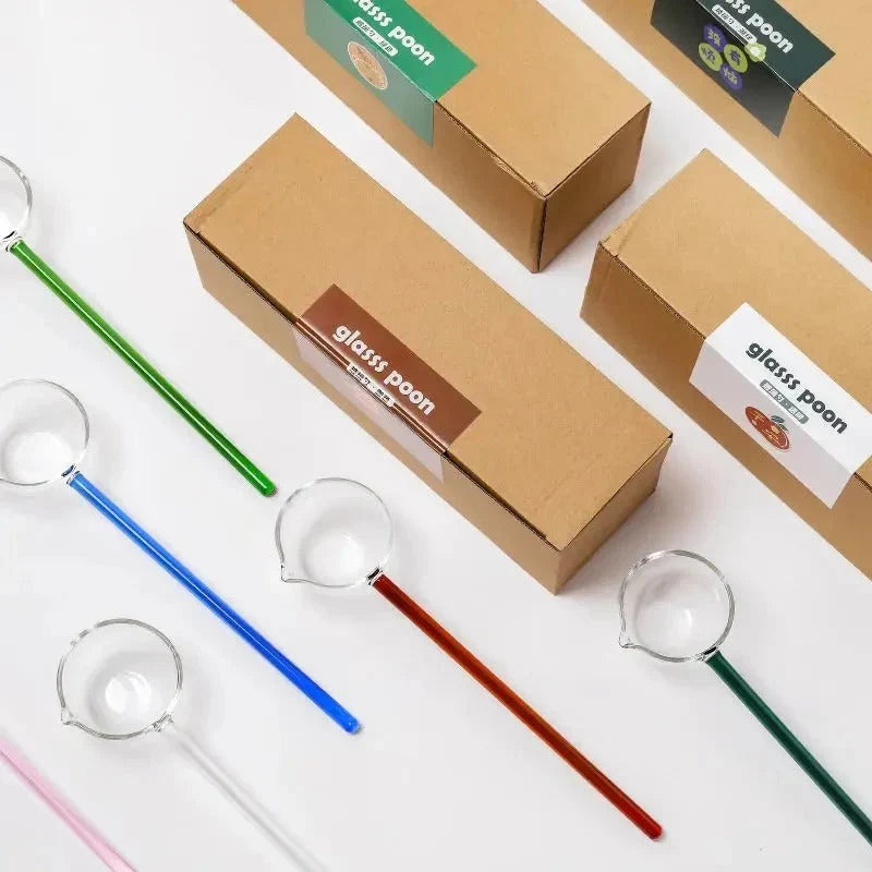 High Borosilicate Glass Elegant Spoon - alternate view 2