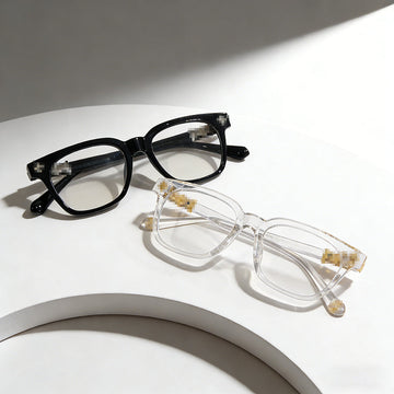 Unisex Rectangle Anti‑Blue Light Glasses Frame