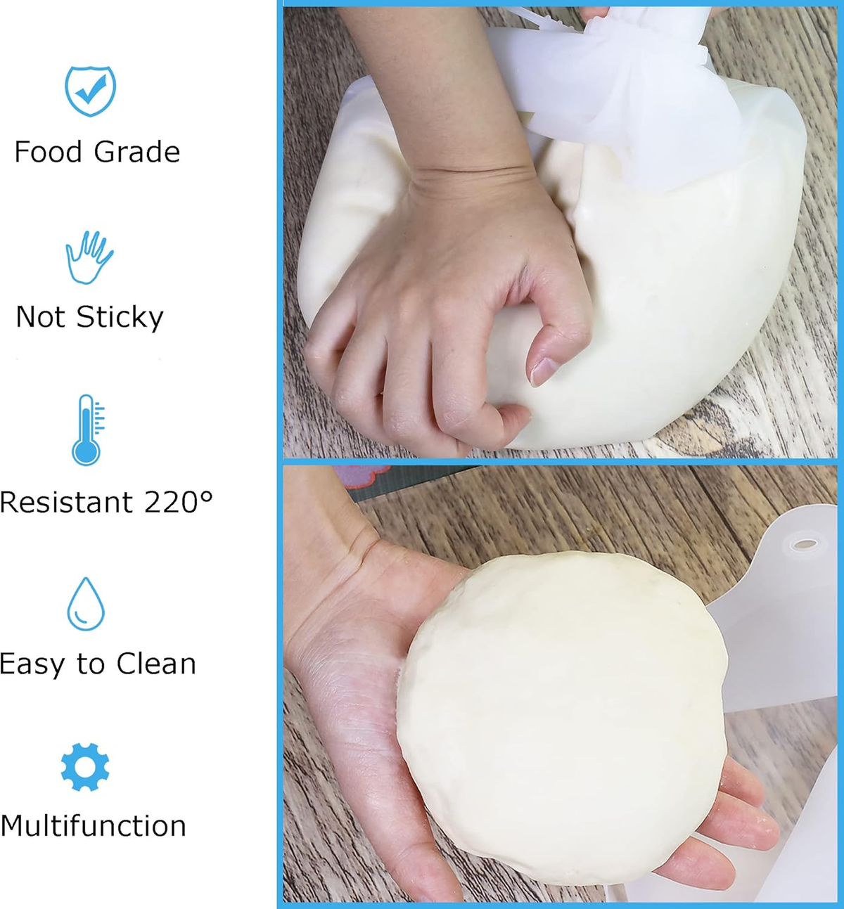Silicone Dough Kneading Bag - alternate view 6