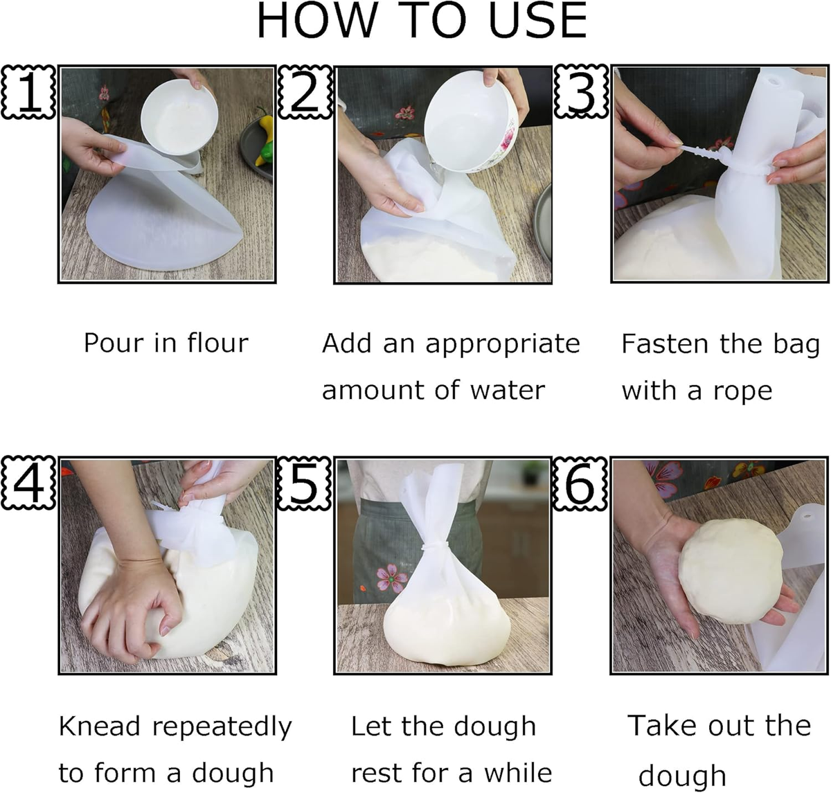 Silicone Dough Kneading Bag - alternate view 4