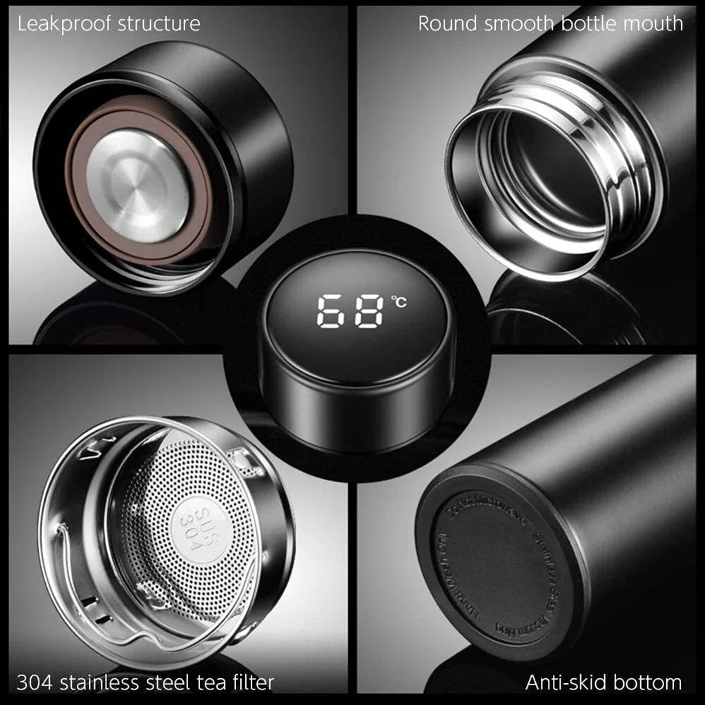 Smart Temperature Display Vacuum Flask - alternate view 3