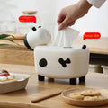 Cow Tissue Box With Toothpick Holder - alternate view 3