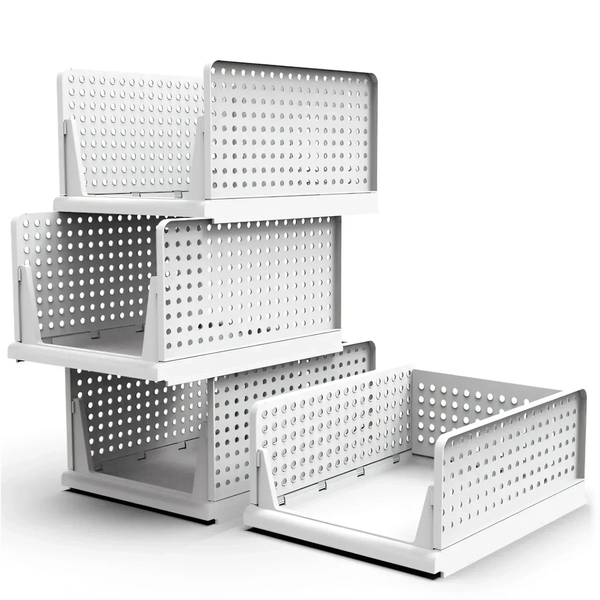 Foldable Storage Bin Stackable Drawer - alternate view 4