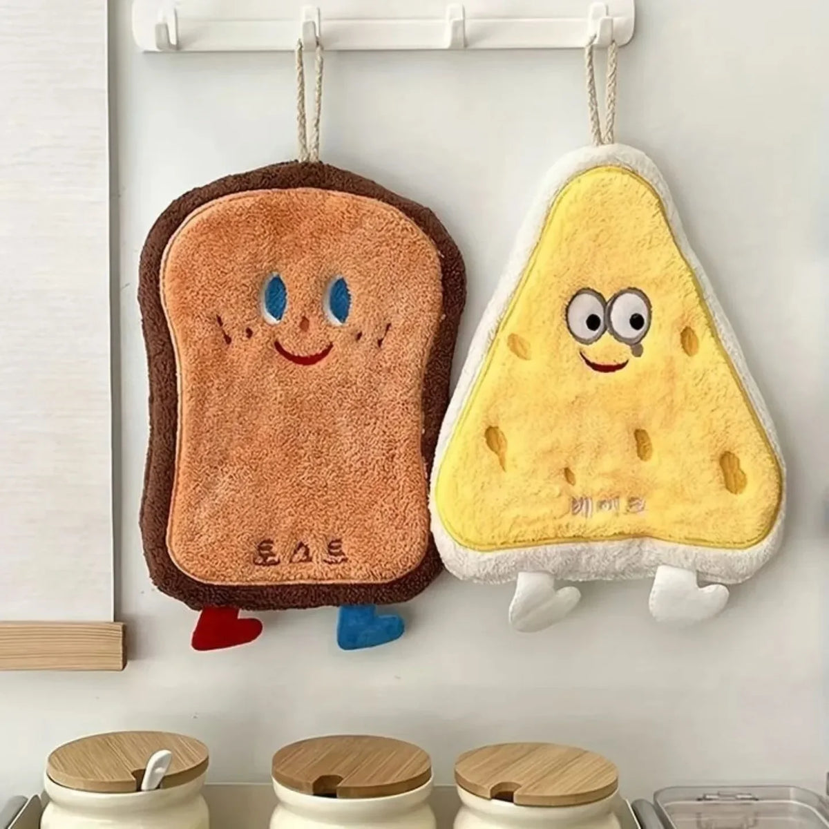 Cute Bread-Shaped Kitchen Cleaning Towel - alternate view 2