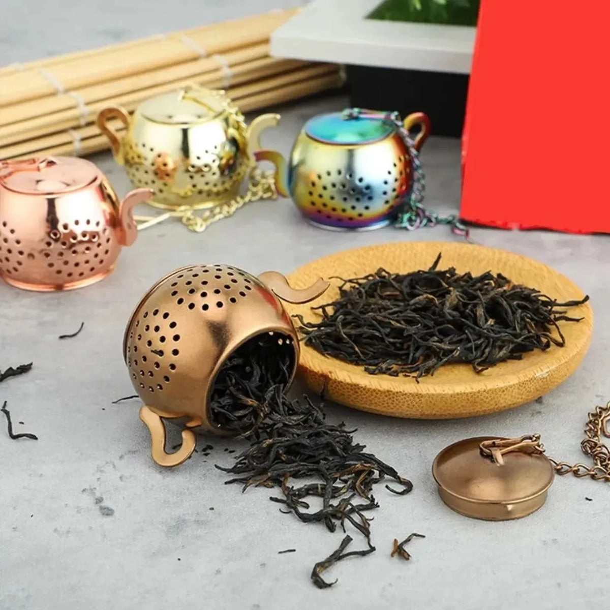 Teapot Shape Tea Infuser - alternate view 6