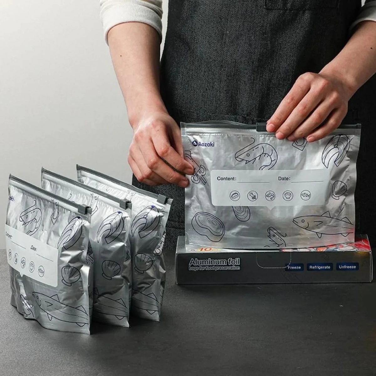 Aluminium Foil Sealed Preservation Bags - alternate view 4