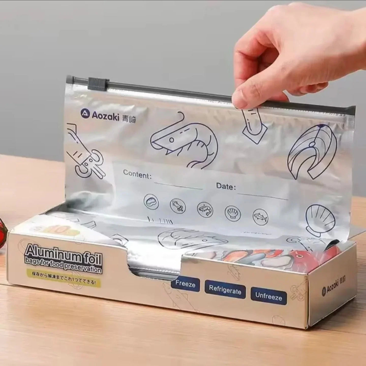 Aluminium Foil Sealed Preservation Bags - alternate view 3