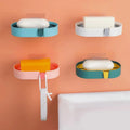 Wall-Mounted Double Drain Soap Tray - alternate view 2