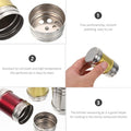 Stainless Steel Spice Shaker – Silver - alternate view 3