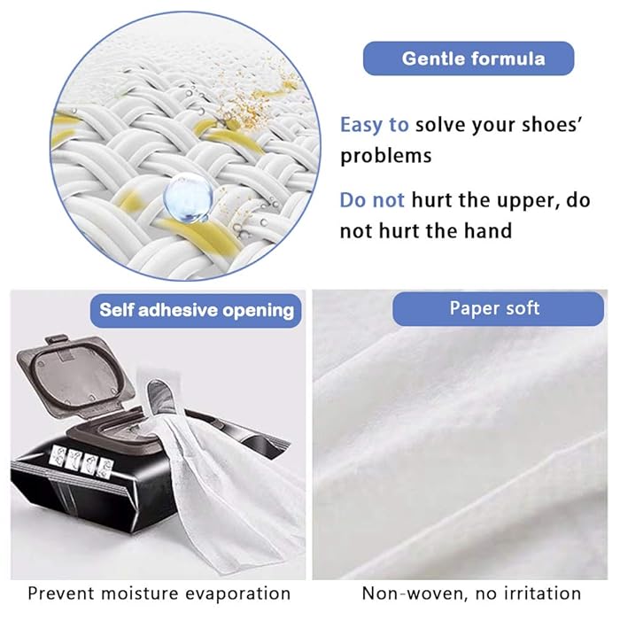 Disposable Wipes Cleaner For Sneakers Pack - alternate view 6
