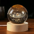 3D Solar System Crystal Ball Light - alternate view 5
