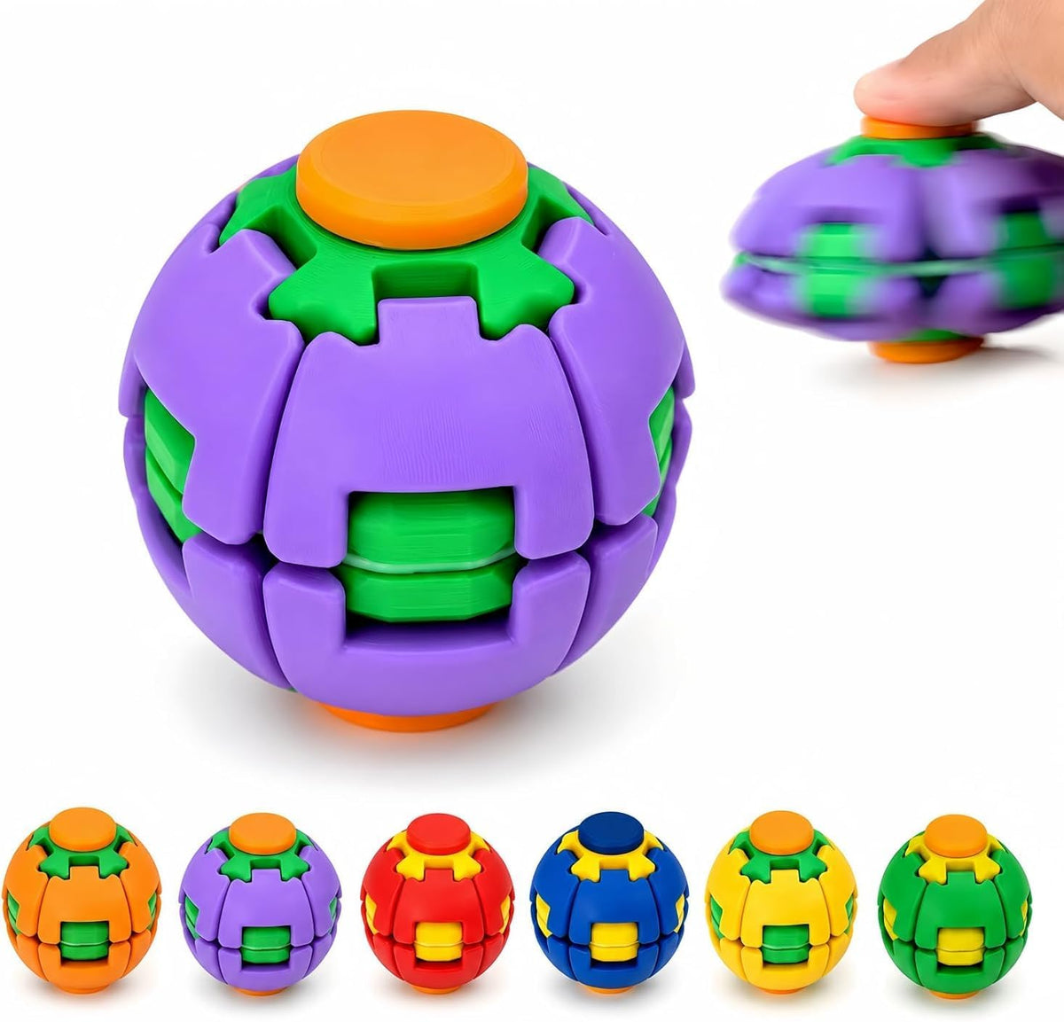 3D Fidget Spinner Ball Toy - alternate view 5