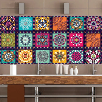 6 Pcs Tile Stickers