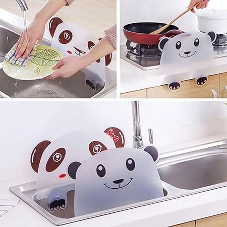 Cute Panda Sink Splash Guard - alternate view 4
