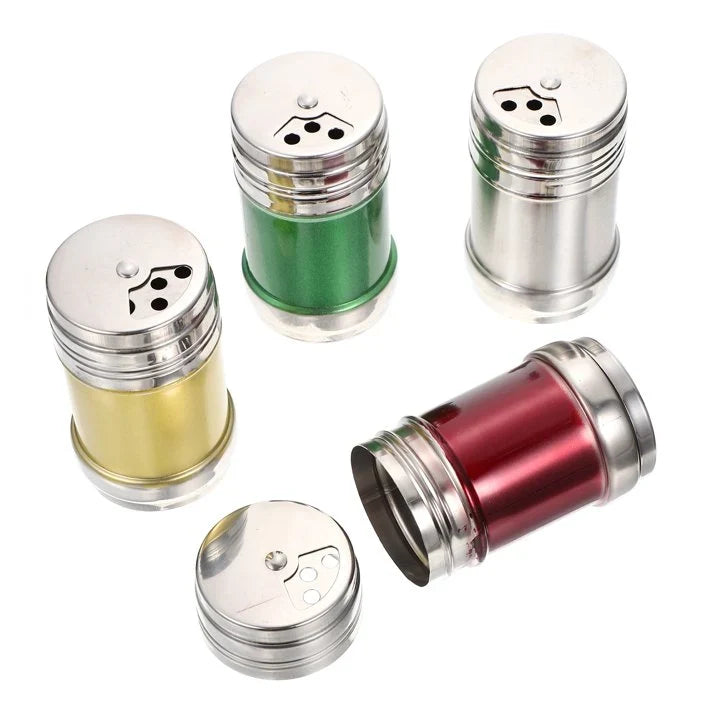 Stainless Steel Spice Shaker – Silver - alternate view 2