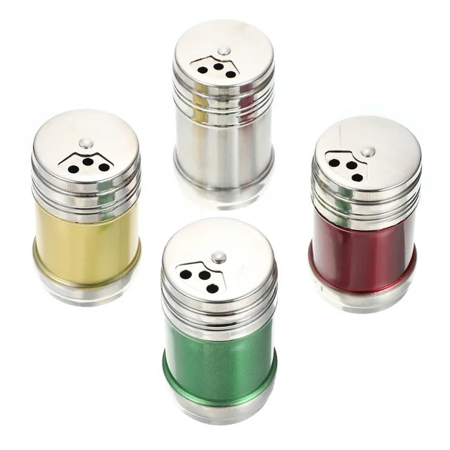 Stainless Steel Spice Shaker – Silver - alternate view 4