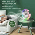 USB Desk Fan With LED Light - alternate view 3