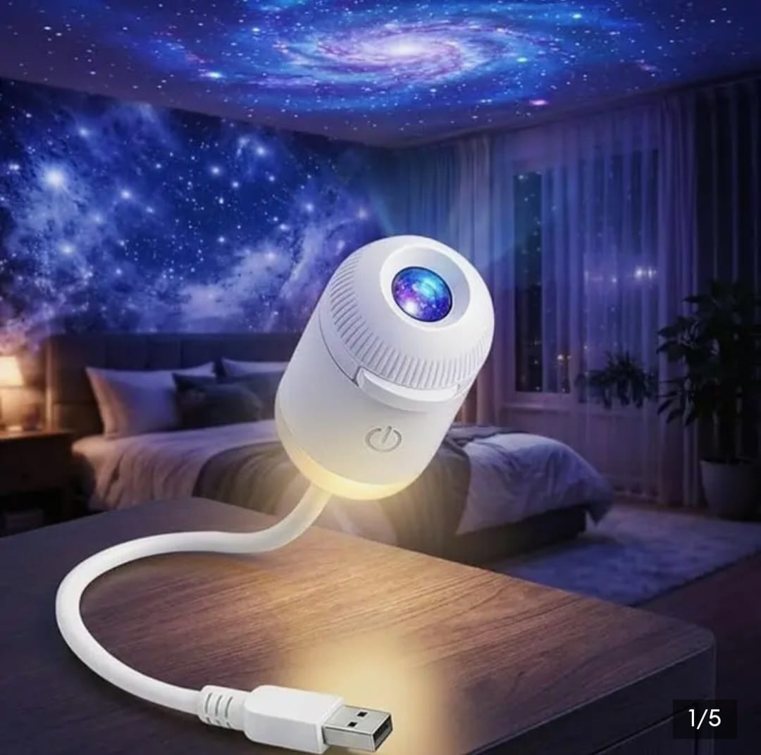 Galaxy Star Projector Night Light - alternate view 3