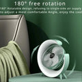 USB Desk Fan With LED Light - alternate view 4