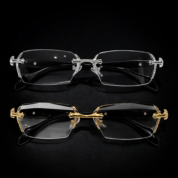 Photochromic Frameless Anti-Blue Light Sunglasses