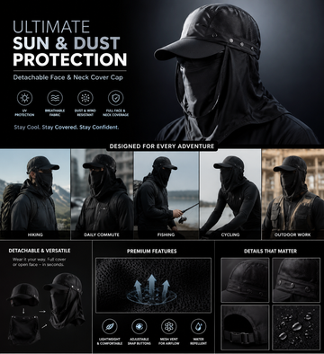 Sun and Dust Protection Mask