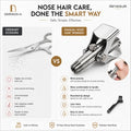 Vintage Style Manual Mechanical Nose Hair Trimmer - alternate view 6