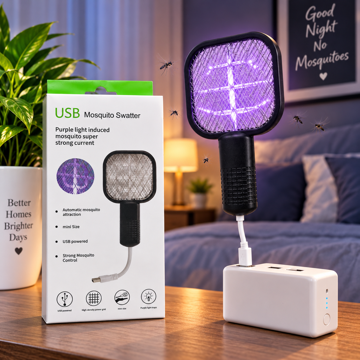 USB Mosquito Swatter - alternate view 3