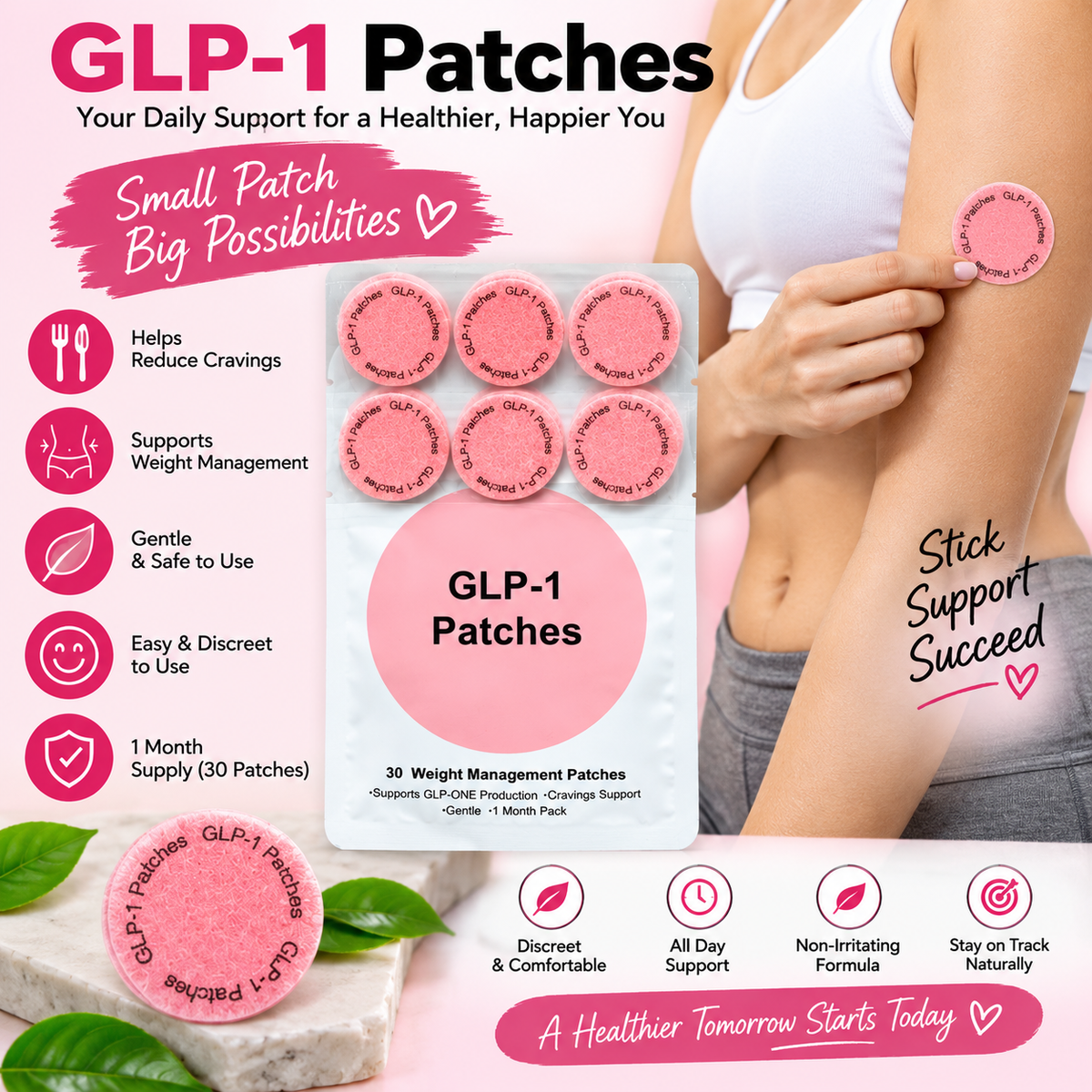 GLP-1 Weight Management Patches - alternate view 3