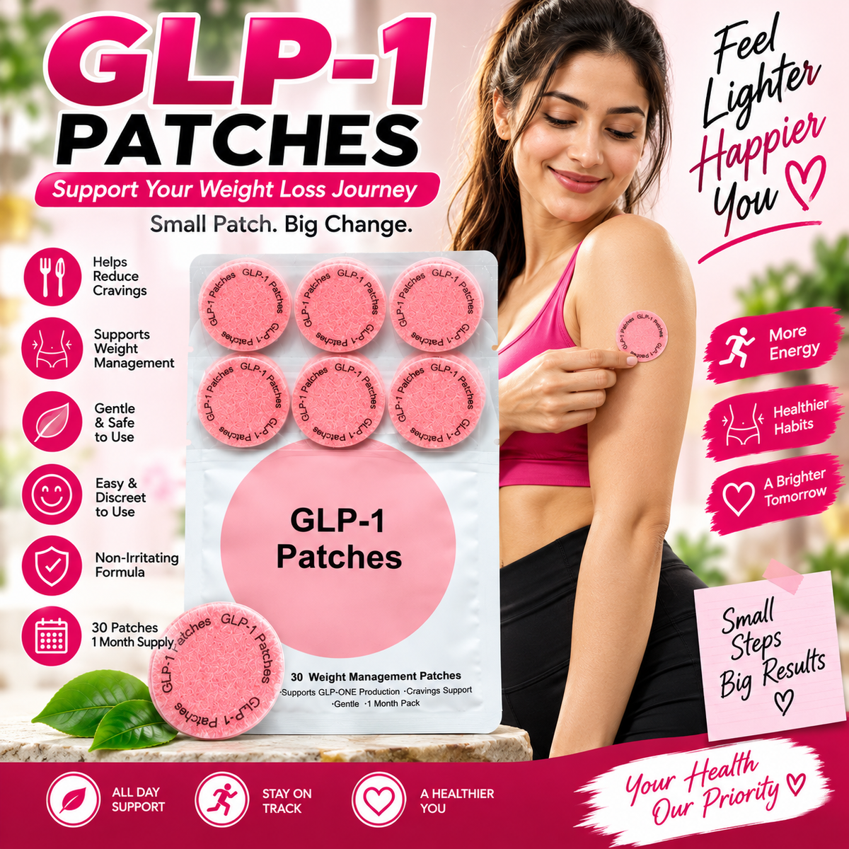 GLP-1 Weight Management Patches - alternate view 2