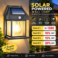 Solar Wall Light with Motion Sensor