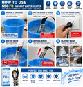 2000W Stainless Steel Immersion Water Heater - alternate view 3