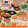 5-in-1 Vegetable & Fruit Slicer