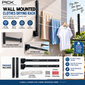 Wall-Mounted Clothes Drying Rack