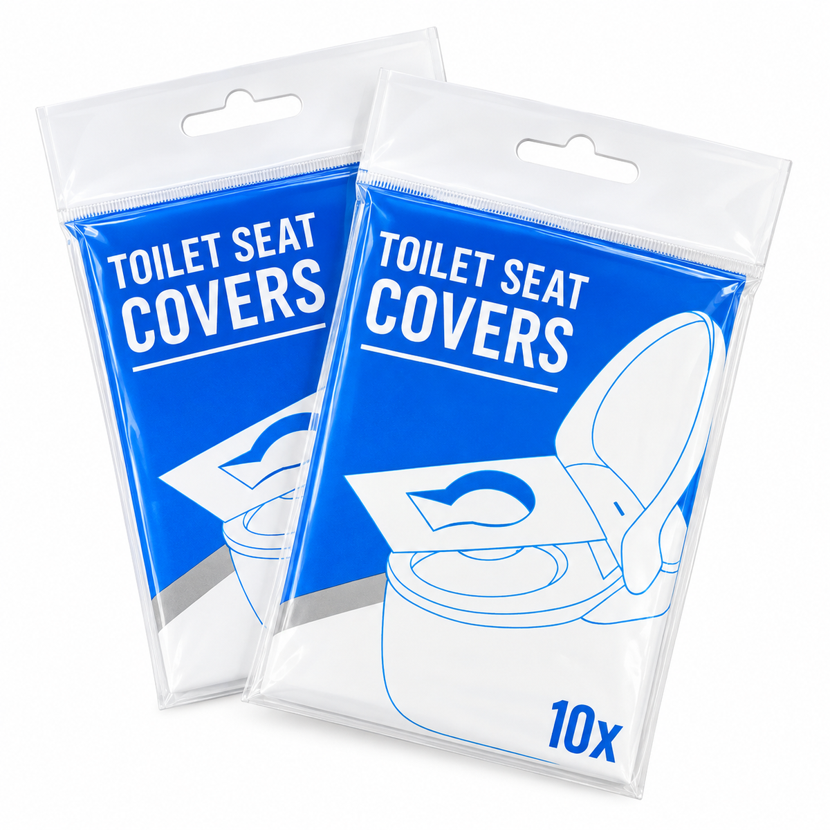 Disposable Toilet Seat Covers – 10 Pack