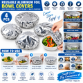 Reusable Aluminum Foil Food Covers - alternate view 3