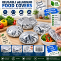 Reusable Aluminum Foil Food Covers - alternate view 2