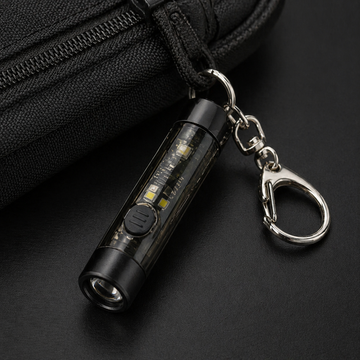 6 in 1 Mini Flashlight Keychain – Compact LED Light
