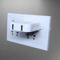 4-in-1 Rotating Wall Socket Extension with 2 USB Ports - alternate view 4
