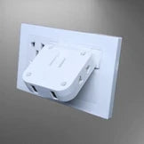 4-in-1 Rotating Wall Socket Extension with 2 USB Ports - alternate view 6