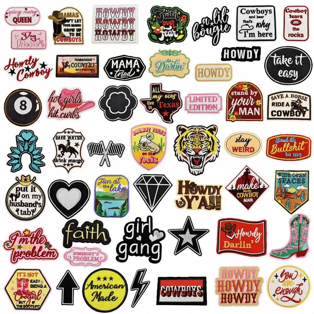 Funky Jacket Repair Patches