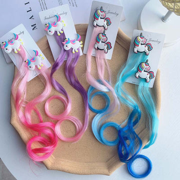 Rainbow Bow clips