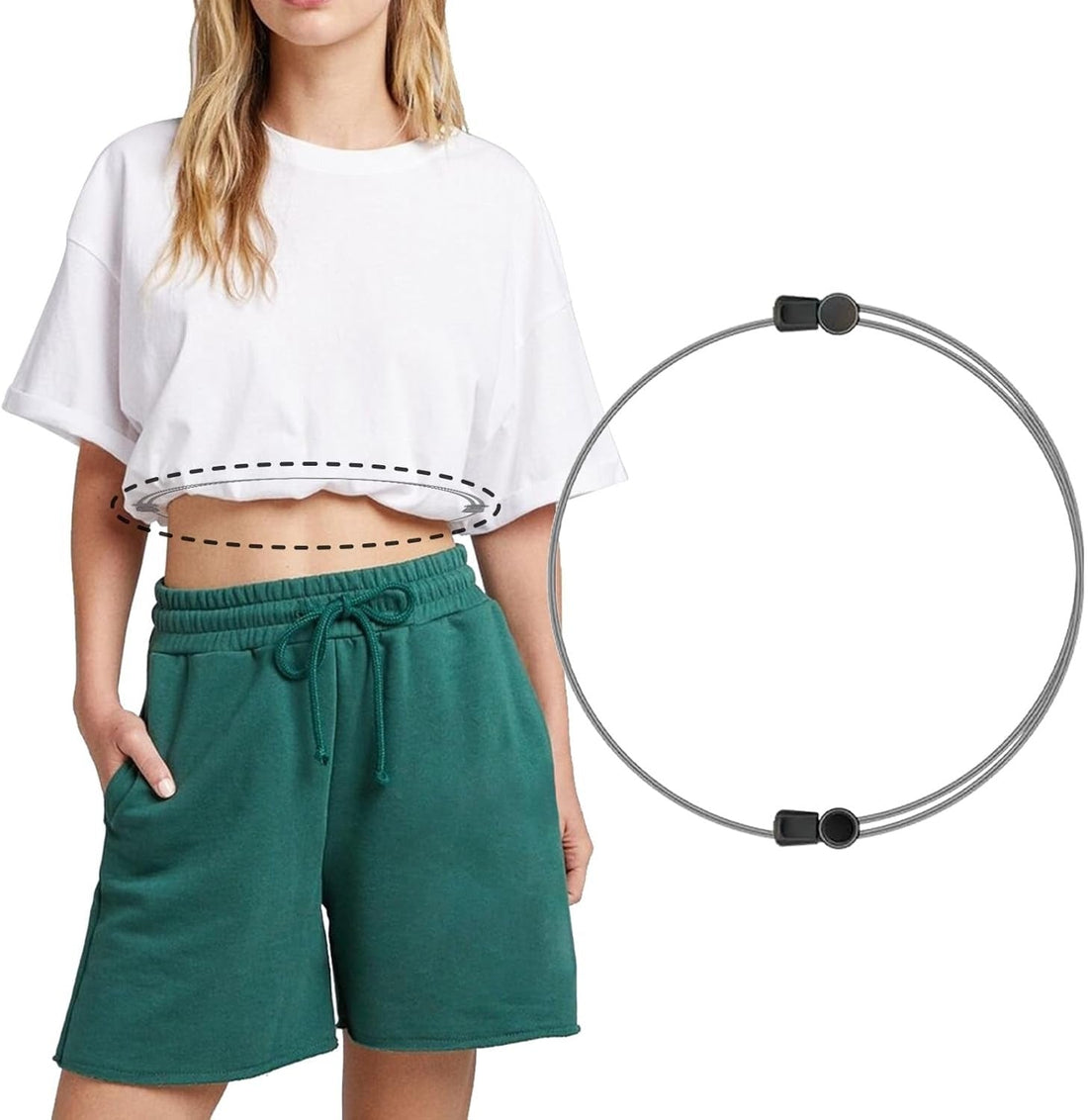 Unisex Crop Tuck Band