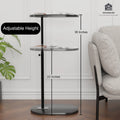 Adjustable Height 360° Move-able C-Shaped Table - alternate view 4