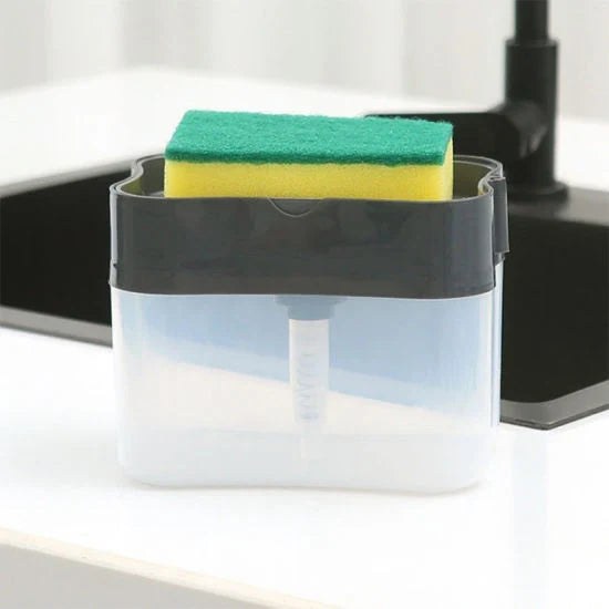 2-in-1 Sponge Holder & Soap Tray