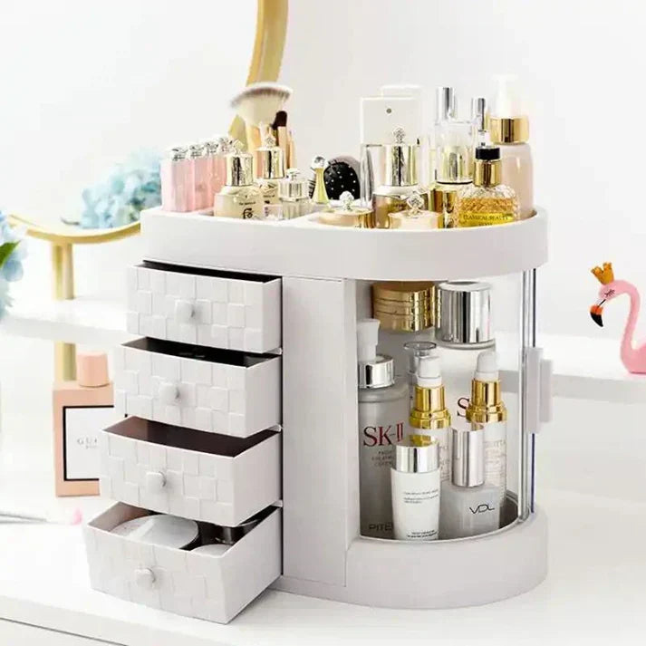 4 Tiers Acrylic Multifunction Vanity - alternate view 2