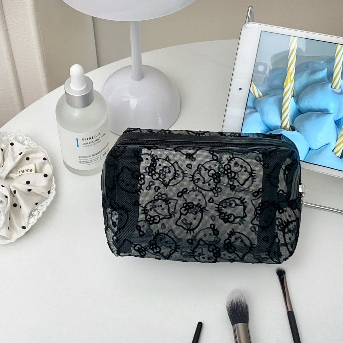 Kitty Cosmetic Pouch
